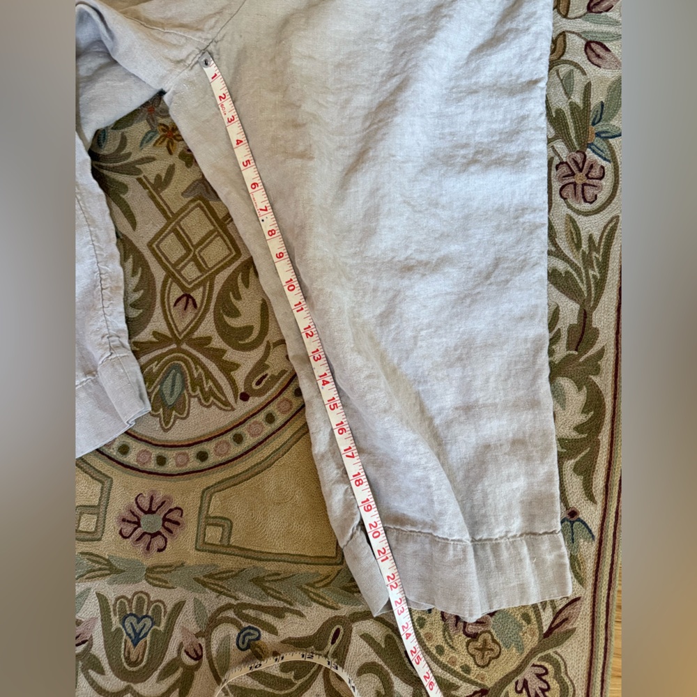 J. Jill Love Linen Pull on Crops, 3X - Picture 7 of 9